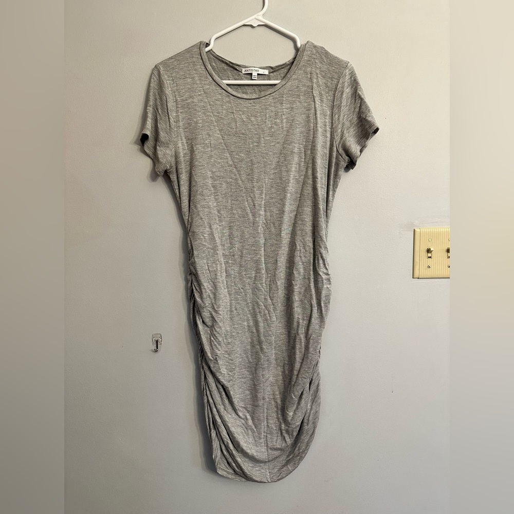 Ruched Tee-Shirt Dress!